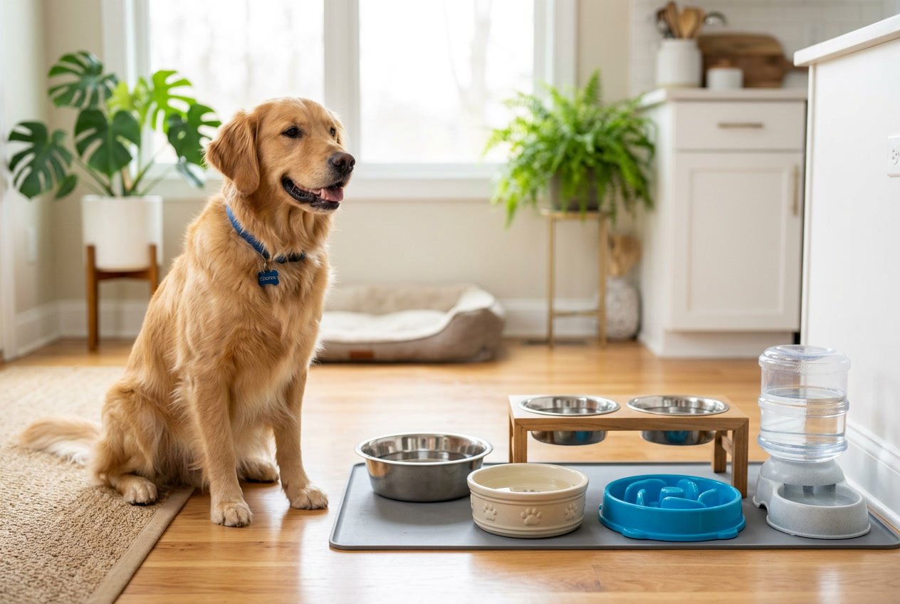 Sådan vælger du den rette vandskal til din hund